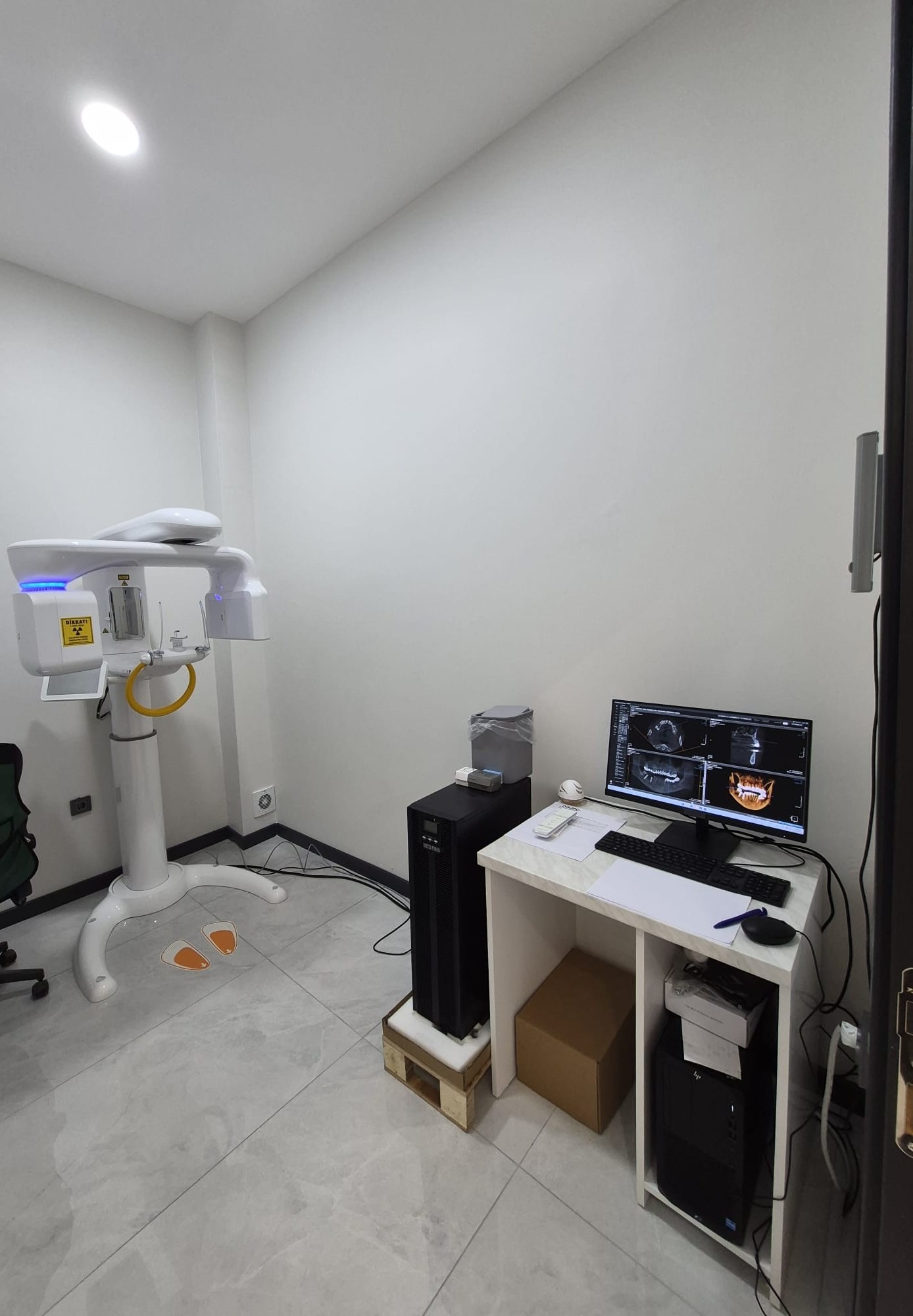 Kliniğimizde dental tomografi cihazı